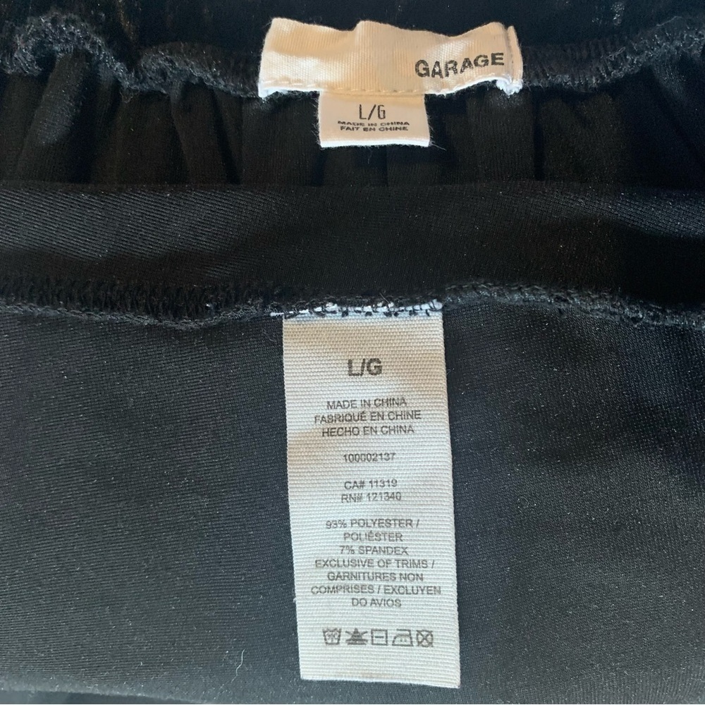 Mini Skirt Aline Skater Swing Skirt Crushed Velvet Whimsy Goth Fairy Black Lg/Sm - Picture 6 of 8